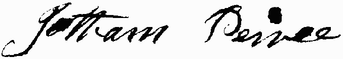 Jotham Pierce Signature