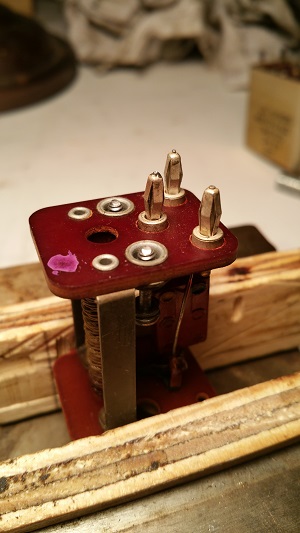 Resoldered connector on pin